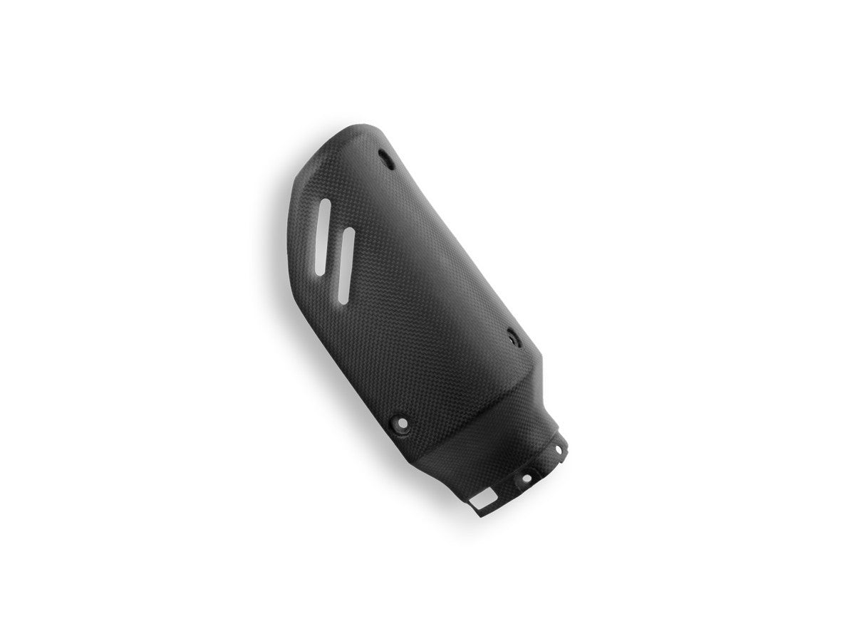 DBK Carbon Exhaust Cover Matt Ducati Desert X 2022-2025