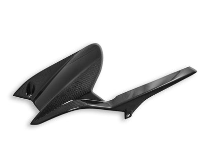 DBK Glossy Carbon Rear Hugger Triumph Street Triple 765 2017-2025 - Adventure Parts