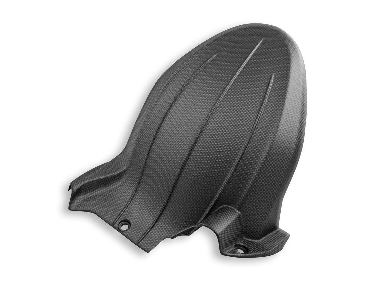 DBK Carbon Rear Hugger Matt Ducati Multistrada V4 2021-2025 - Adventure Parts