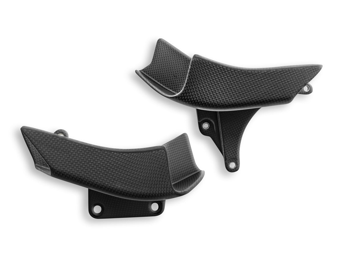 DBK Carbon Side Winglets Matt Ducati Multistrada V4 2021-2025 - Adventure Parts