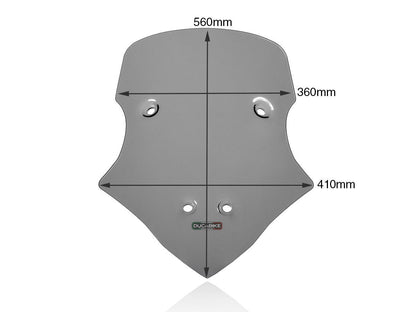 DBK Touring Windscreen Ducati Multistrada V4 2021-2025 - Adventure Parts