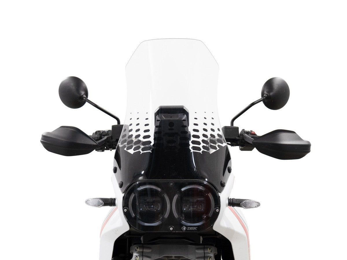 DBK Windscreen Comfort Increased Ducati Desert X 2022-2025 - Adventure Parts