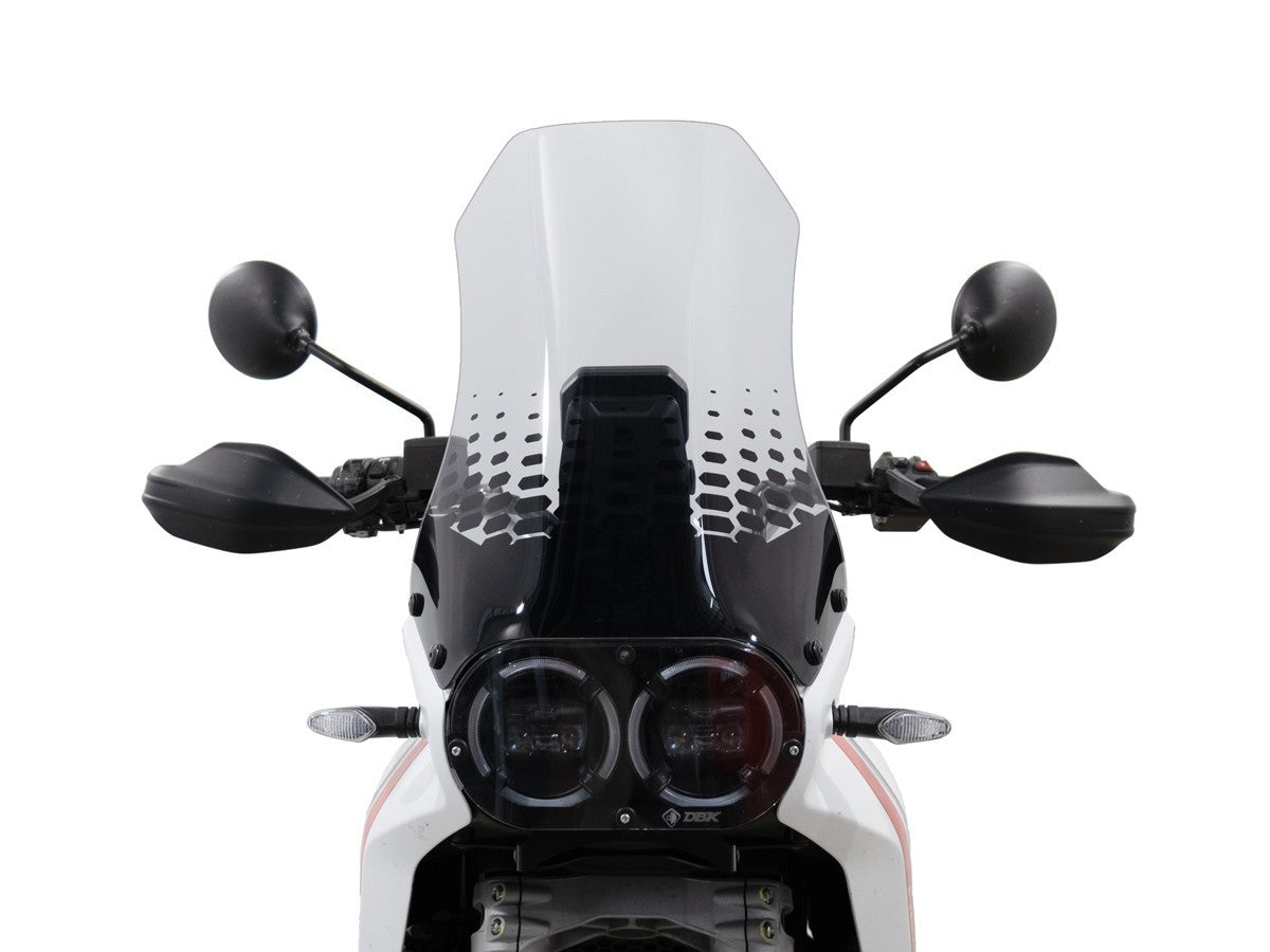 DBK Windscreen Comfort Increased Ducati Desert X 2022-2025 - Adventure Parts