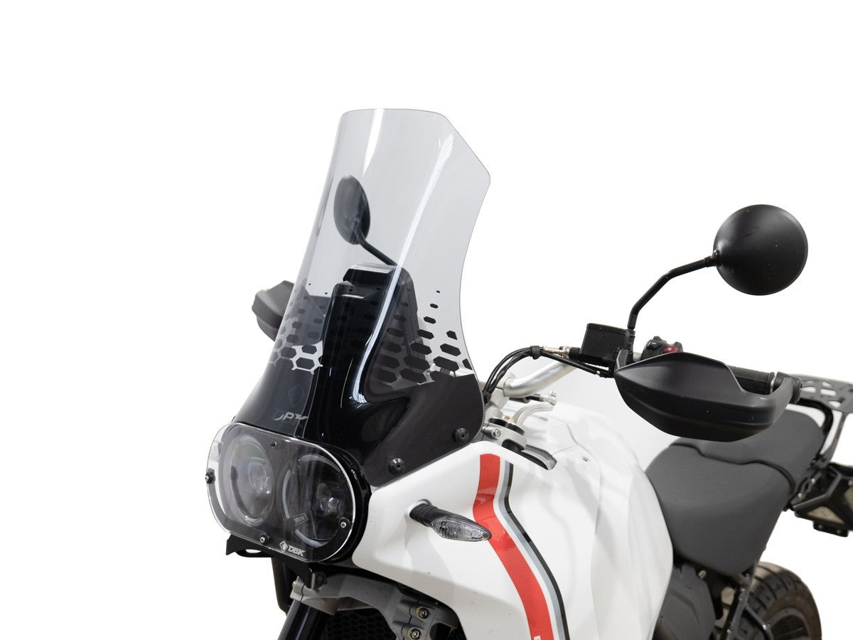 DBK Windscreen Comfort Increased Ducati Desert X 2022-2025 - Adventure Parts