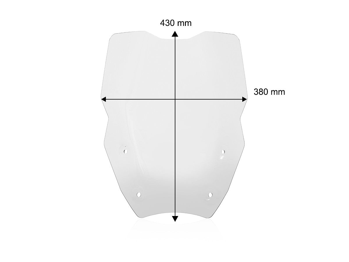 DBK Touring Windshield With Radar BMW R1300 GS 2024-2025