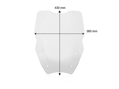 DBK Touring Windshield With Radar BMW R1300 GS 2024-2025