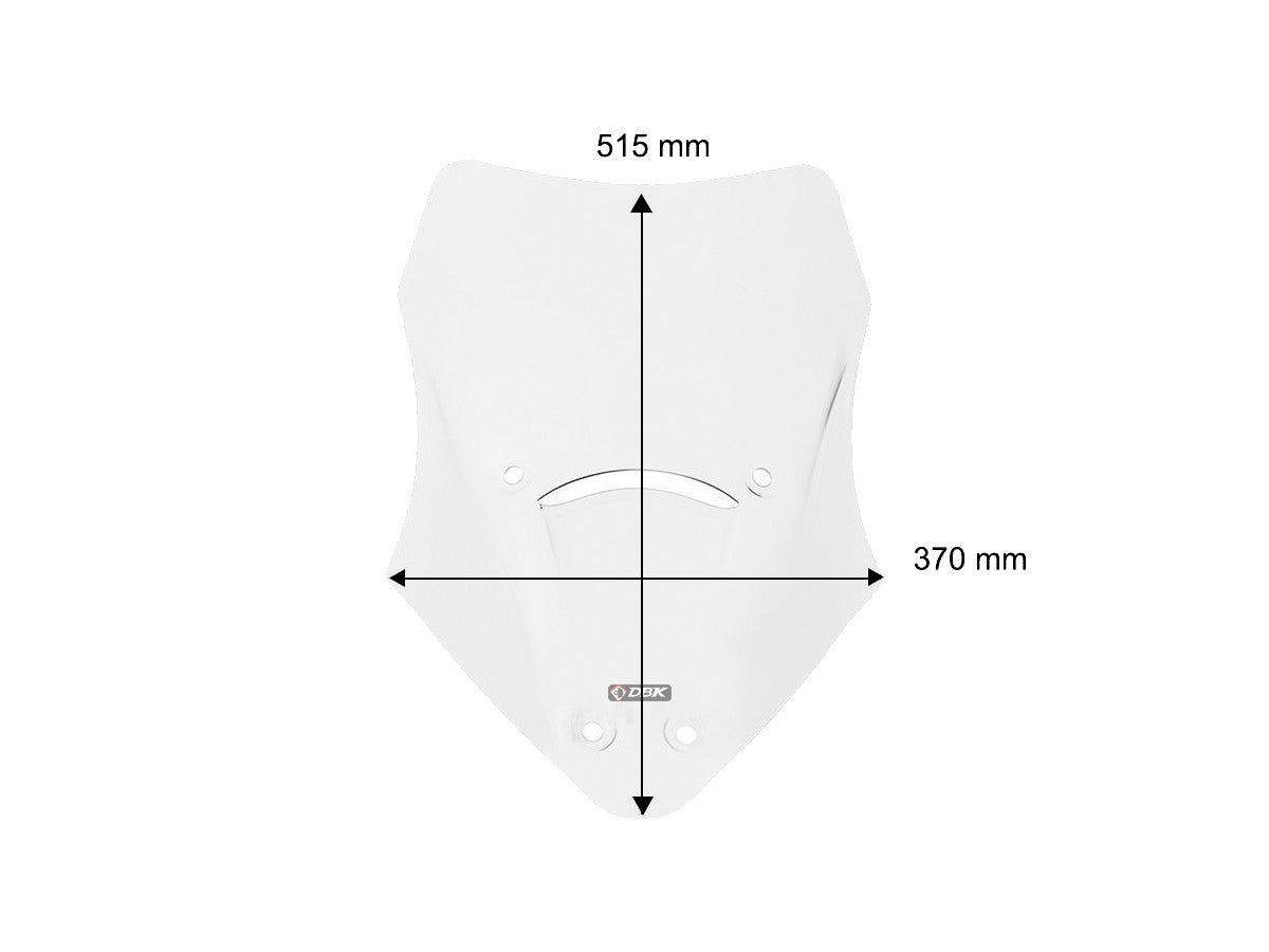 DBK Medium Screen Ducati Multistrada V2 /S 2025 - Adventure Parts