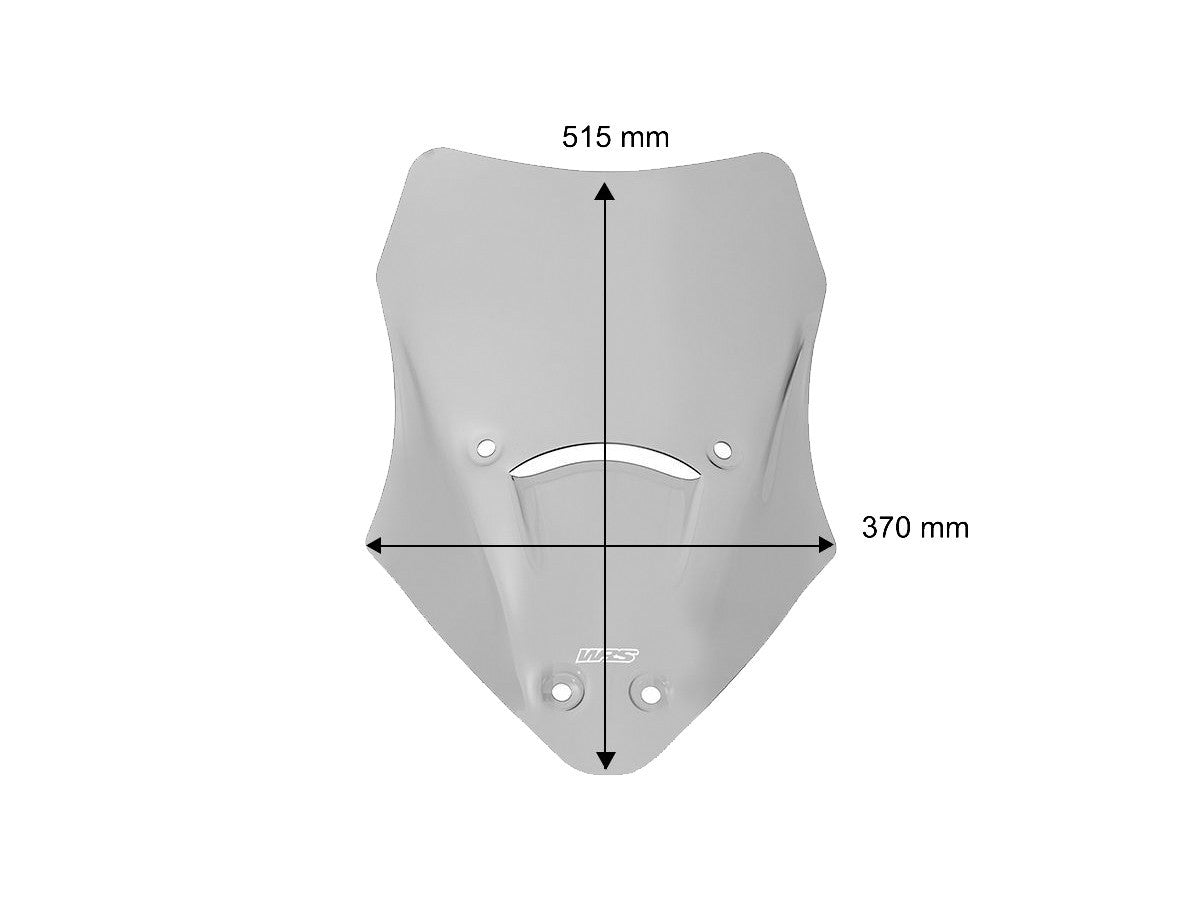 DBK Medium Screen Ducati Multistrada V2 /S 2025 - Adventure Parts
