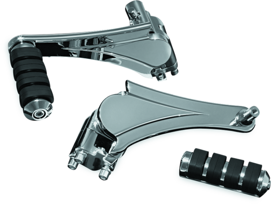 Kuryakyn Adjustable Passenger Pegs With ISO Small Pegs Universal