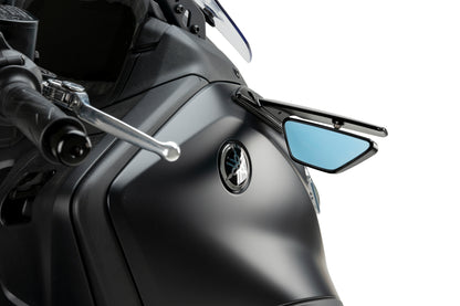 Puig Rearview Black Mirror Aileron Yamaha T-MAX 560 2022-2024, TECH MAX 2022-2024
