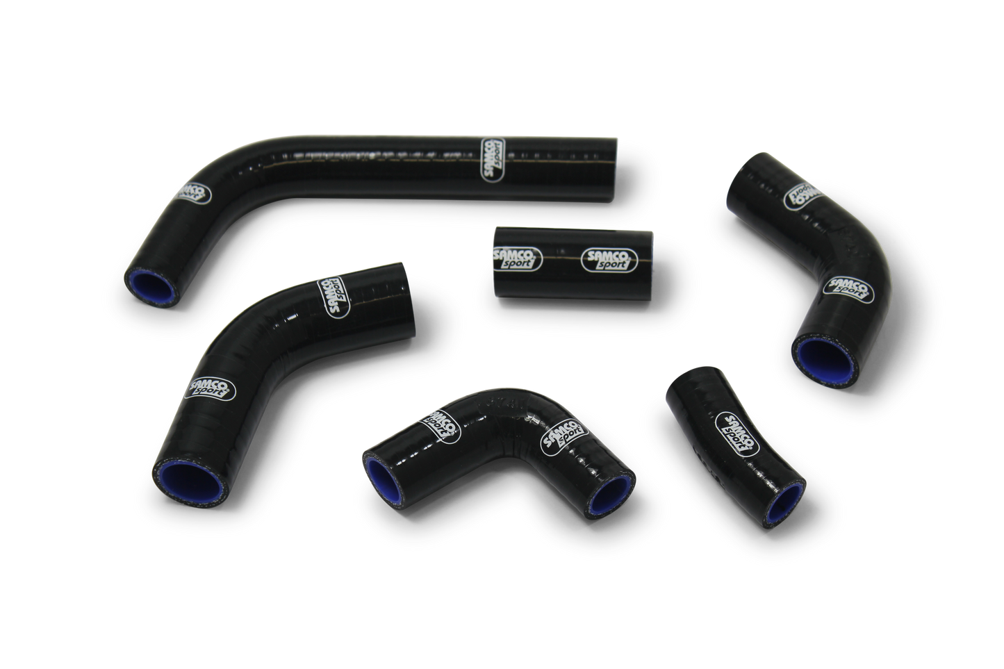 Samco Radiator Hose 6 Piece Kit Kawasaki KX 450 F OEM Design 2024-2026 - Adventure Parts