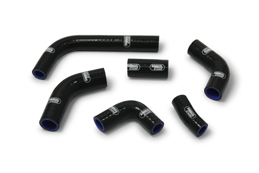 Samco Radiator Hose 6 Piece Kit Kawasaki KX 450 F OEM Design 2024-2026 - Adventure Parts