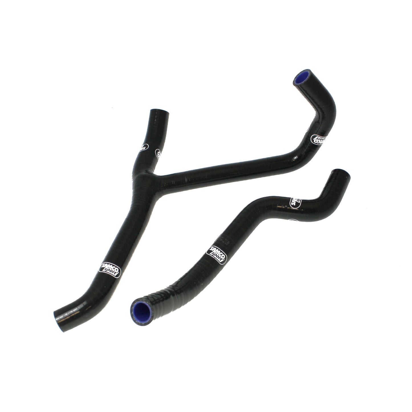 Samco Radiator Hose 2 Piece Kit KTM 450/525 XC Without Thermostat & wIth Y Section 2008-2013 - Adventure Parts