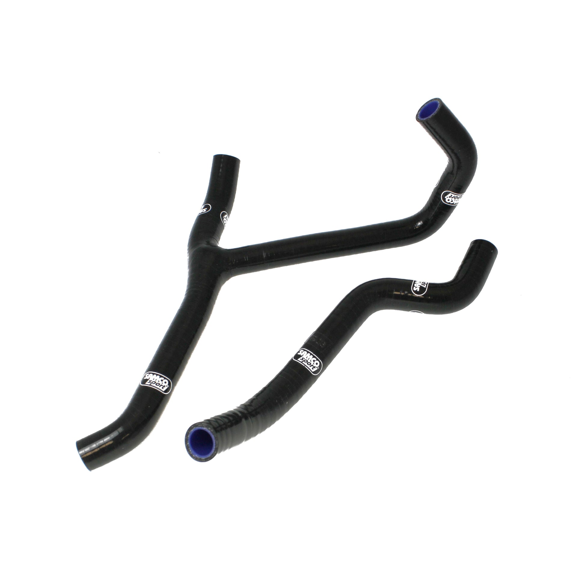 Samco Radiator Hose 2 Piece Kit KTM 450/525 XC Without Thermostat & wIth Y Section 2008-2013 - Adventure Parts