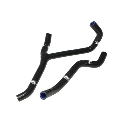 Samco Radiator Hose 2 Piece Kit KTM 450/525 XC Without Thermostat & wIth Y Section 2008-2013 - Adventure Parts