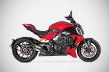 ZARD Slip-On Exhaust Predator Full Kit Ducati Diavel V4 2023-2024
