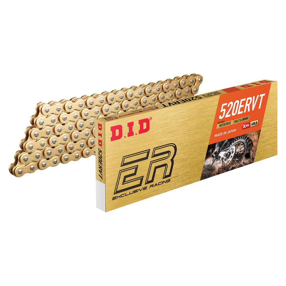 DID 520 ERVT Gold X-Ring Chain Honda CRF300F 1988-2026