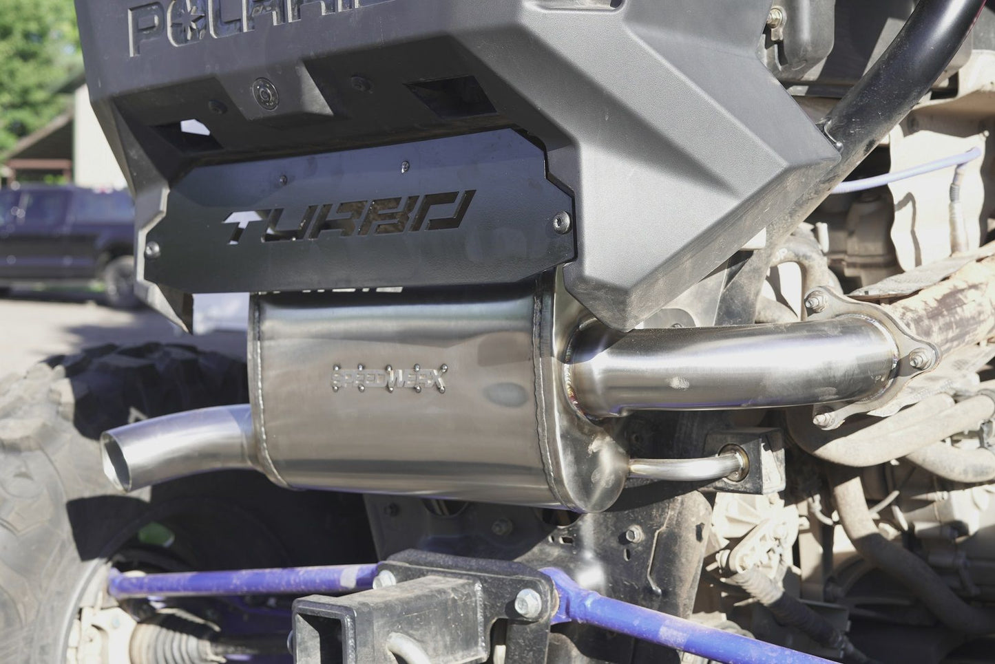 Speedwerx Exhaust Q6 Series Stainless Steel Bolt-On Polaris RZR PRO XP 2020-2025