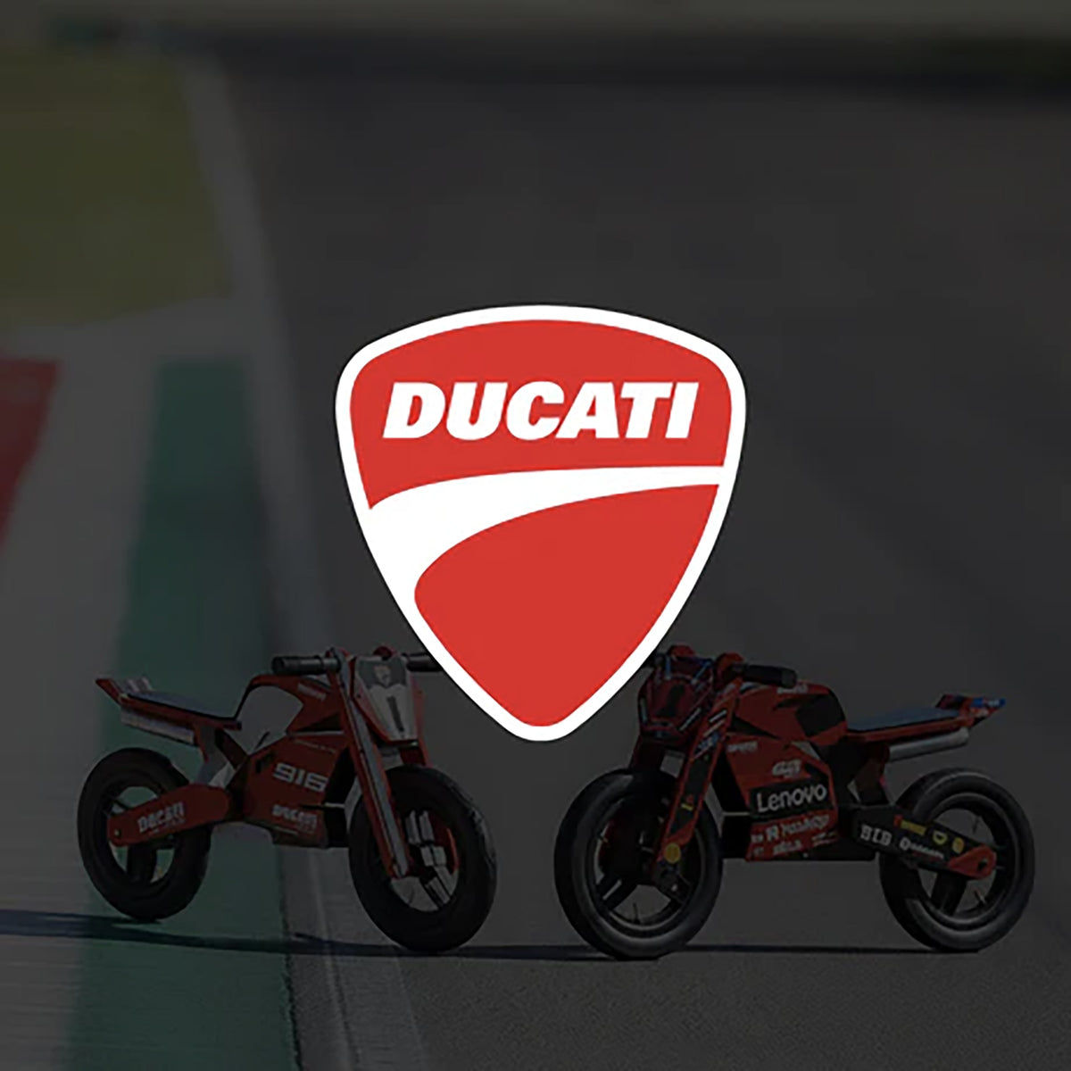 KIDDIMOTO Balance Bike Ducati Desmo GP25