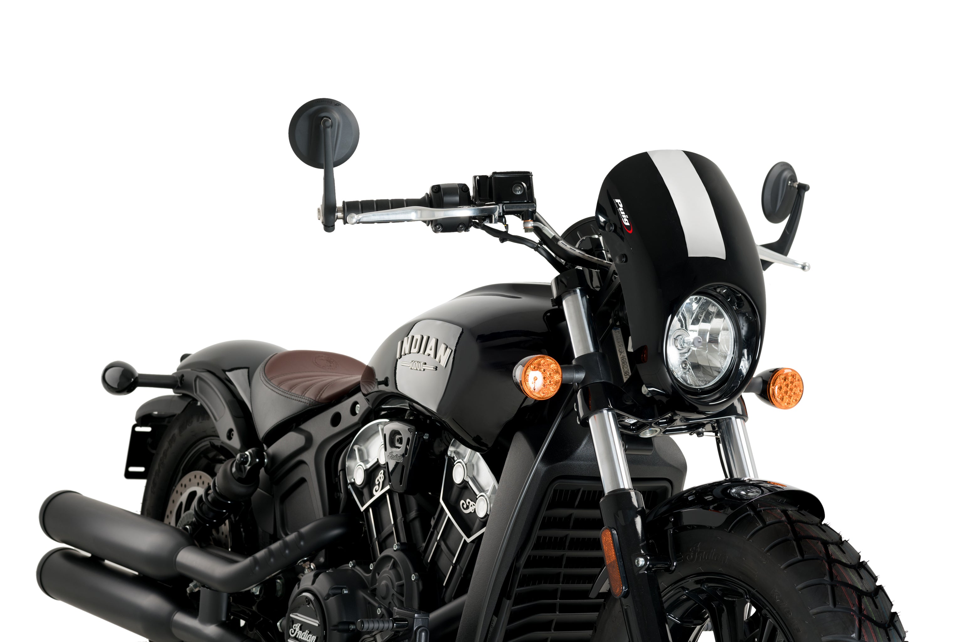 Puig Anarchy Windscreen Indian Scout/Bobber 2017-2025 | Adventure