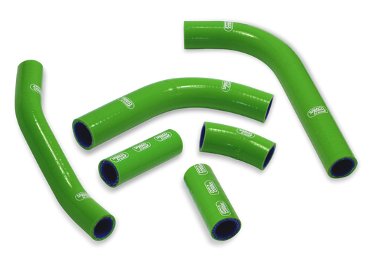 Samco Radiator Hose 5 Piece Kit Kawasaki KX 250 M1/M2 2003-2004 - Adventure Parts