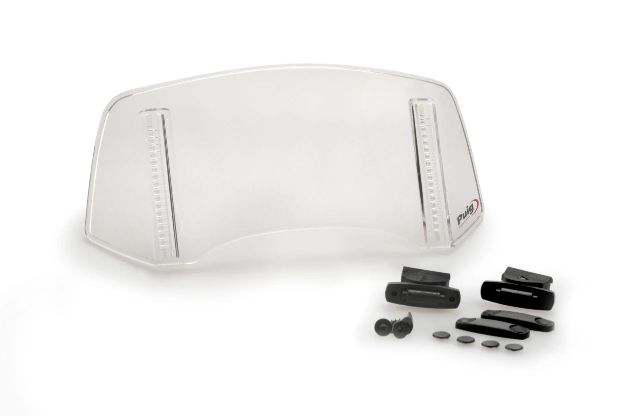 Puig Multi-Adjustable Visor 2.0 Fixed /w Screws KOVE 800X PRO 2024 - Adventure Parts