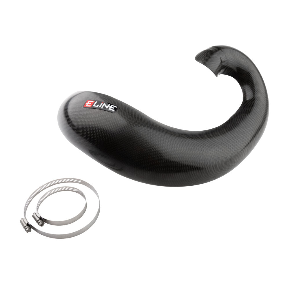 E Line Carbon Fiber Pipe Guard Husqvarna TE 150 (Fuel Injected) 2020–2022