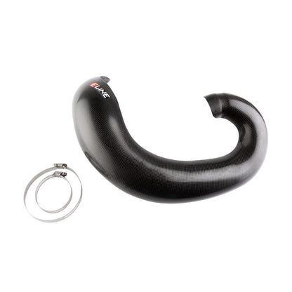 E Line Carbon Fiber Pipe Guard KTM 250 SX 2017–2019