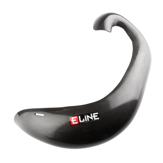 E Line Carbon Fiber Pipe Guard KTM 200 XC 2006–2016