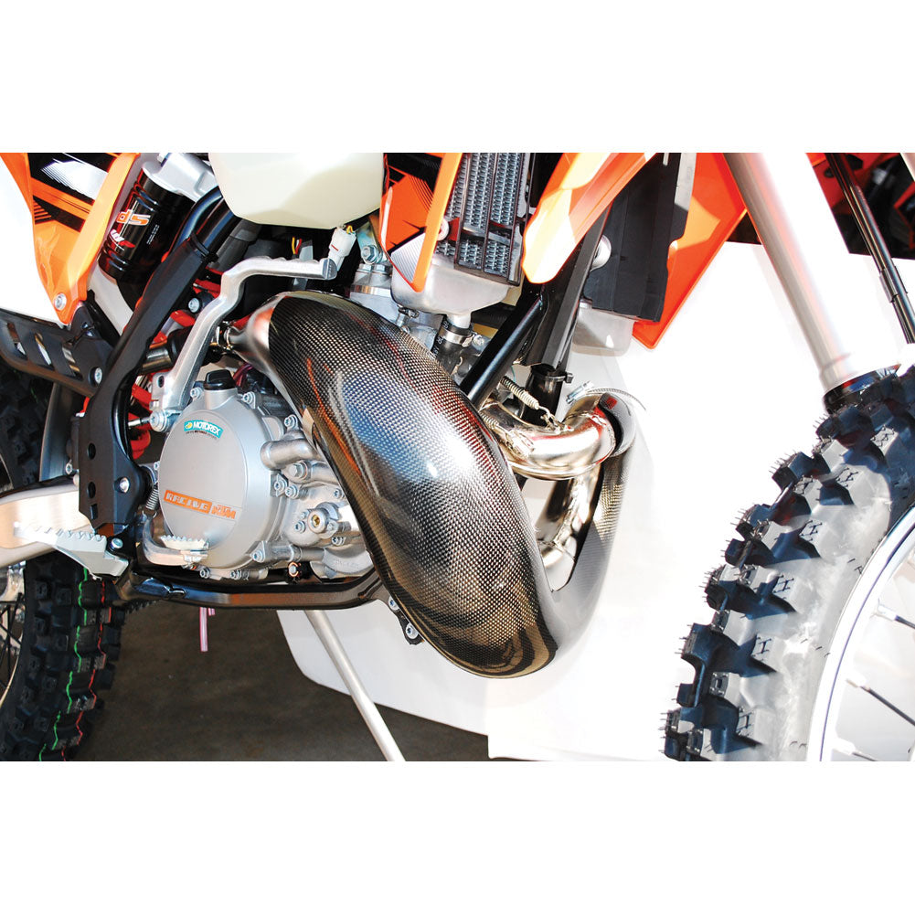 Enduro Engineering Carbon Fiber Pipe Guard Husqvarna TC 250 2019–2023