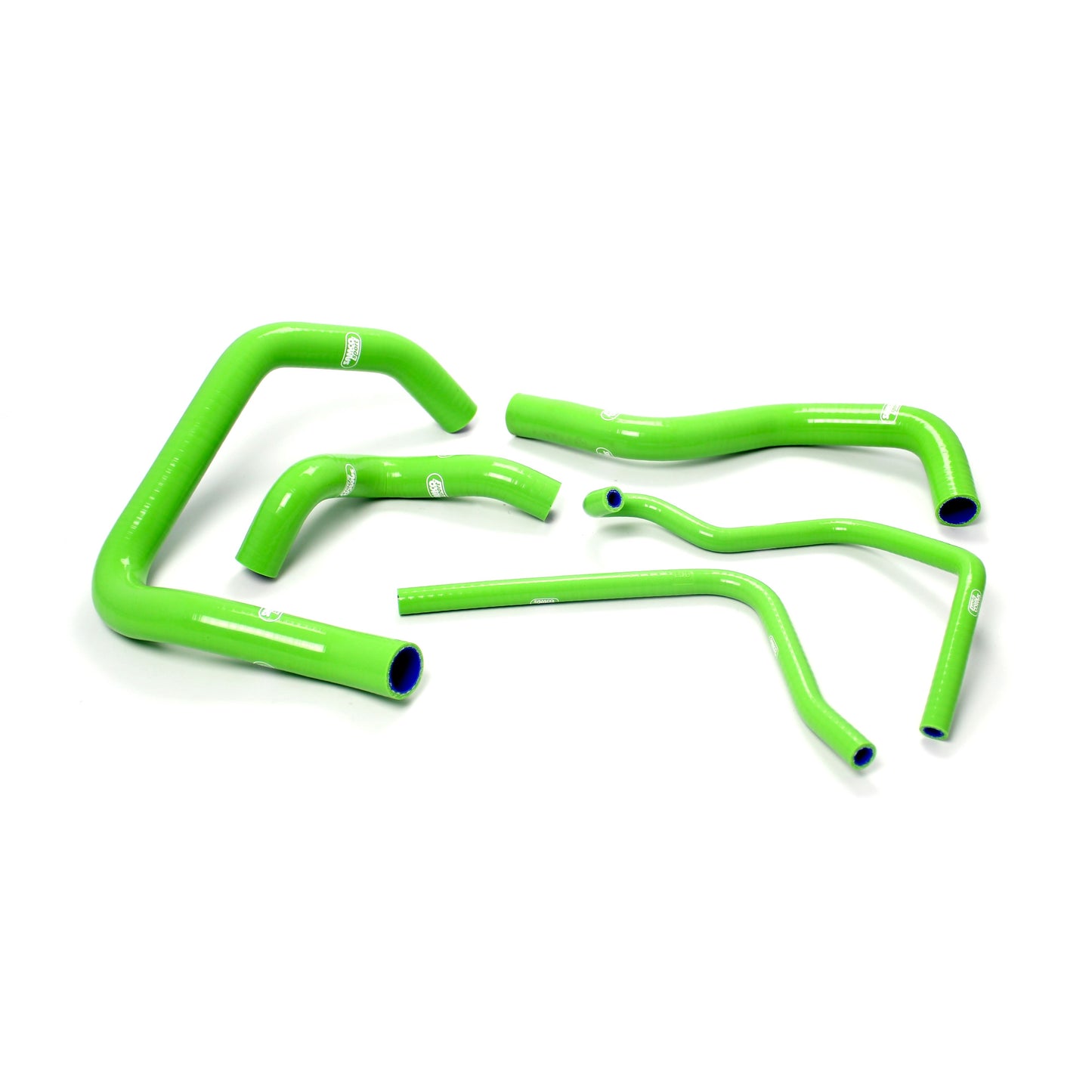 Samco Radiator Hose 5 Piece Kit Kawasaki ZX 6R 600 636 G1 G2 J1 J2 1998-2002 - Adventure Parts