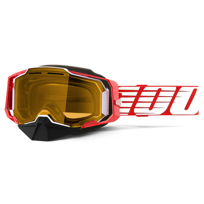 100% Armega Snowmobile Goggles - Adventure Parts