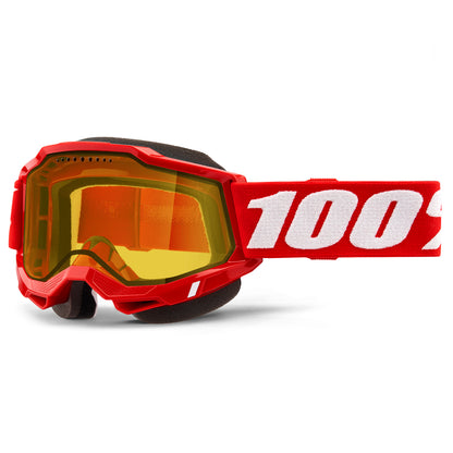 100% Accuri 2 Snowmobile Motorcycle Goggles - Adventure Parts