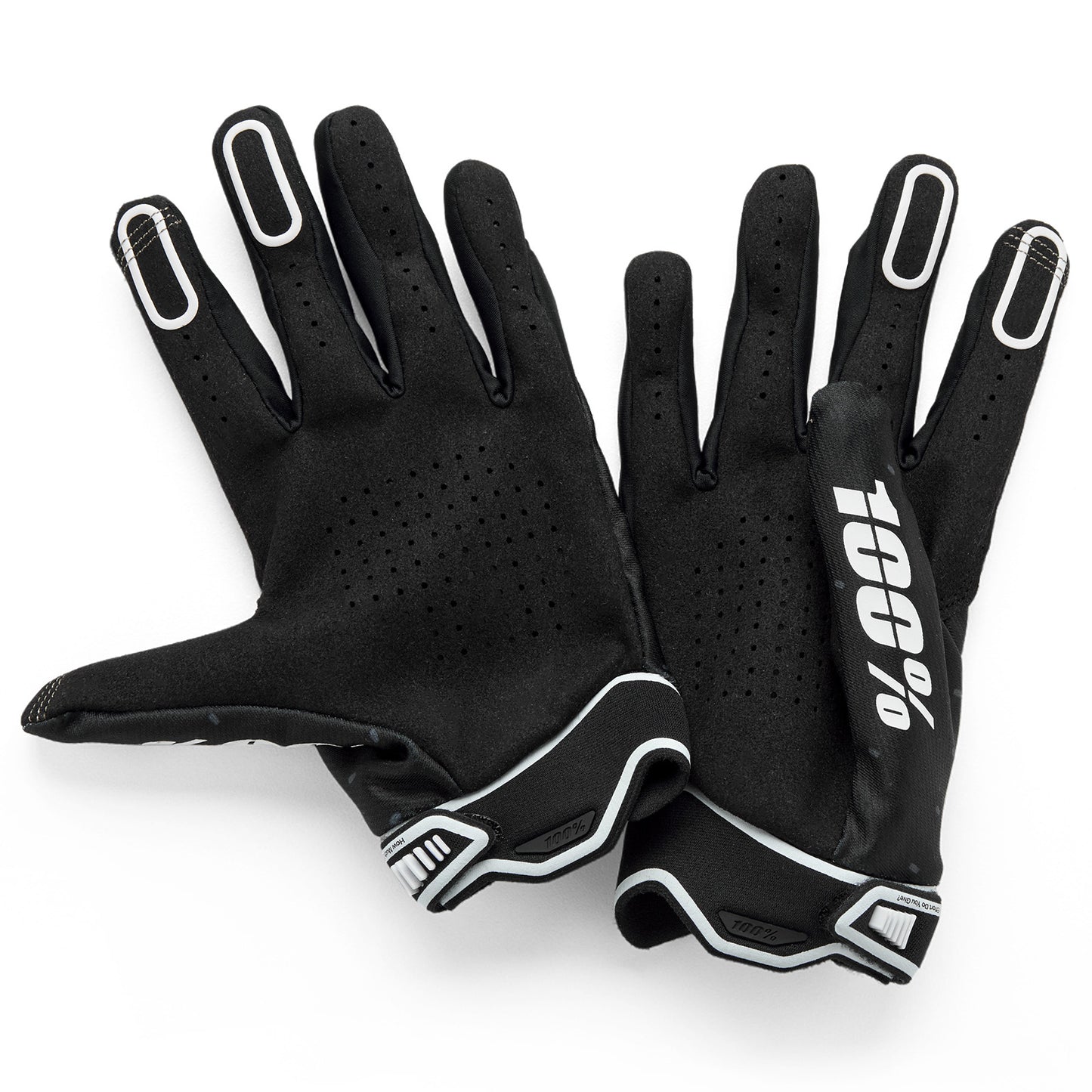 100% Ridefit 2 Motorcycle Gloves - Adventure Parts