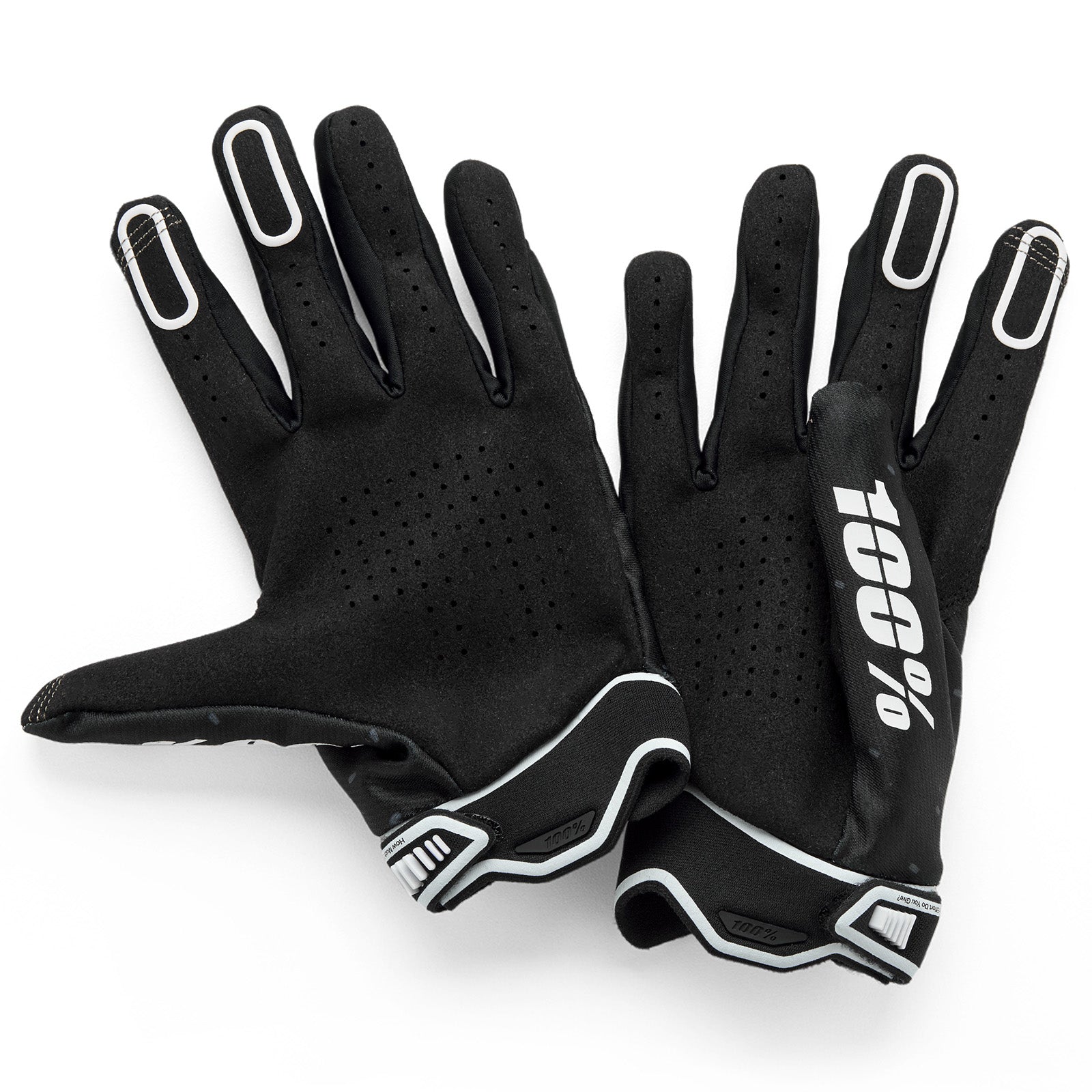 100% Ridefit 2 Motorcycle Gloves - Adventure Parts