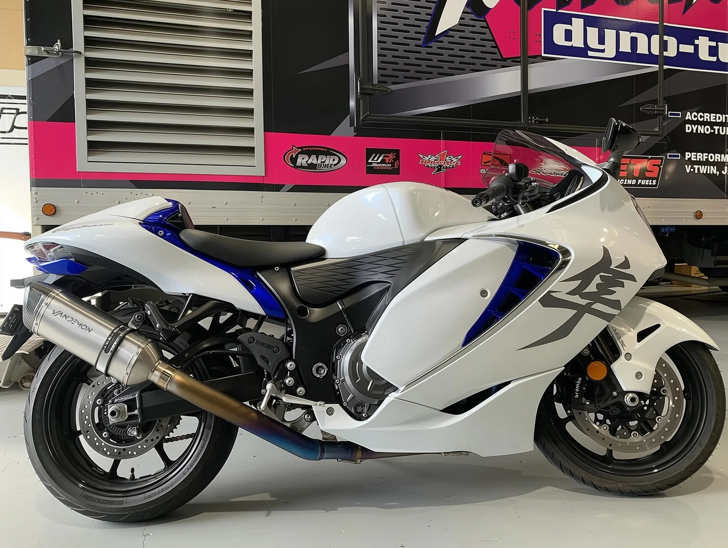 Vandemon Full Titanium Exhaust System Suzuki Hayabusa GEN 3 GSX1300R 2021-2025