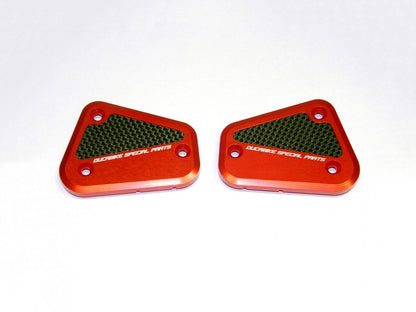 DBK Fluid Reservoir Caps Ducati Streetfighter 1098 2009-2013 - Adventure Parts