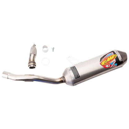 FMF Mini Factory-4.1 RCT Aluminum Silencer with Stainless Steel End Cap Kawasaki KLX140 2008–2009