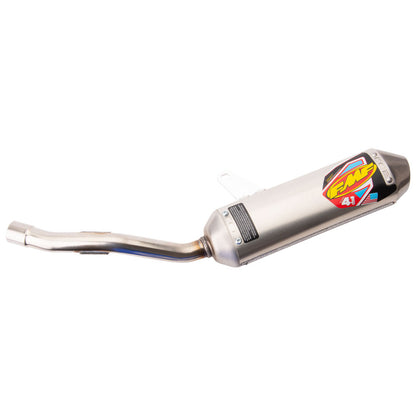 FMF Mini Factory-4.1 RCT Aluminum Silencer with Stainless Steel End Cap Kawasaki KLX140 2008–2009