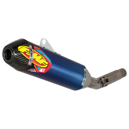 FMF Factory-4.1  RCT Anodized Titanium Silencer Carbon Cap Honda CRF450R 2021-2024