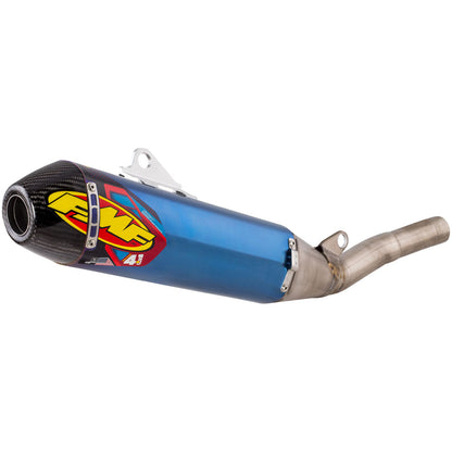 FMF Factory-4.1 RCT Anodized Titanium Silencer Carbon Cap Yamaha YZ450F 2018-2025