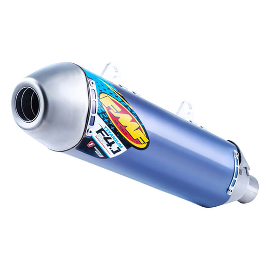 FMF Factory-4.1 RCT Anodized Titanium Silencer Titanium End Cap KTM 250 EXC-F 2017–2019
