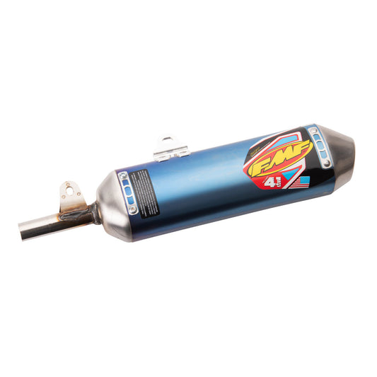 FMF Mini Factory-4.1 RCT Anodized Titanium Silencer with Stainless Steel End Cap Honda CRF125F 2019–2026
