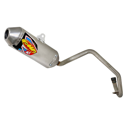 FMF Mini Factory-4.1 RCT Aluminum Silencer with Stainless Steel End Cap Suzuki DR-Z 110 2003–2005