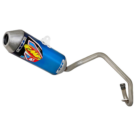 FMF Mini Factory-4.1 RCT Anodized Titanium Silencer with Stainless Steel End Cap Kawasaki KLX110 2002–2026