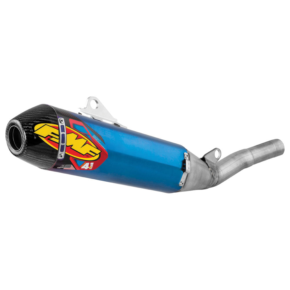 FMF Factory-4.1 RCT Anodized Titanium Silencer Carbon Cap Yamaha YZ250F 2014-2018, YZ250FX 2015–2019