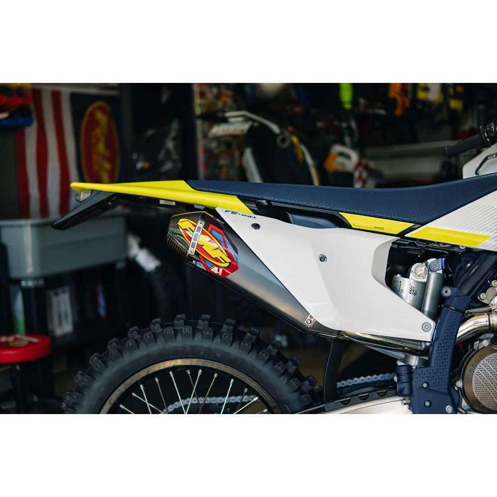 FMF Factory-4.1 RCT Aluminum Silencer Carbon End Cap KTM 250 SX-F 2007–2015