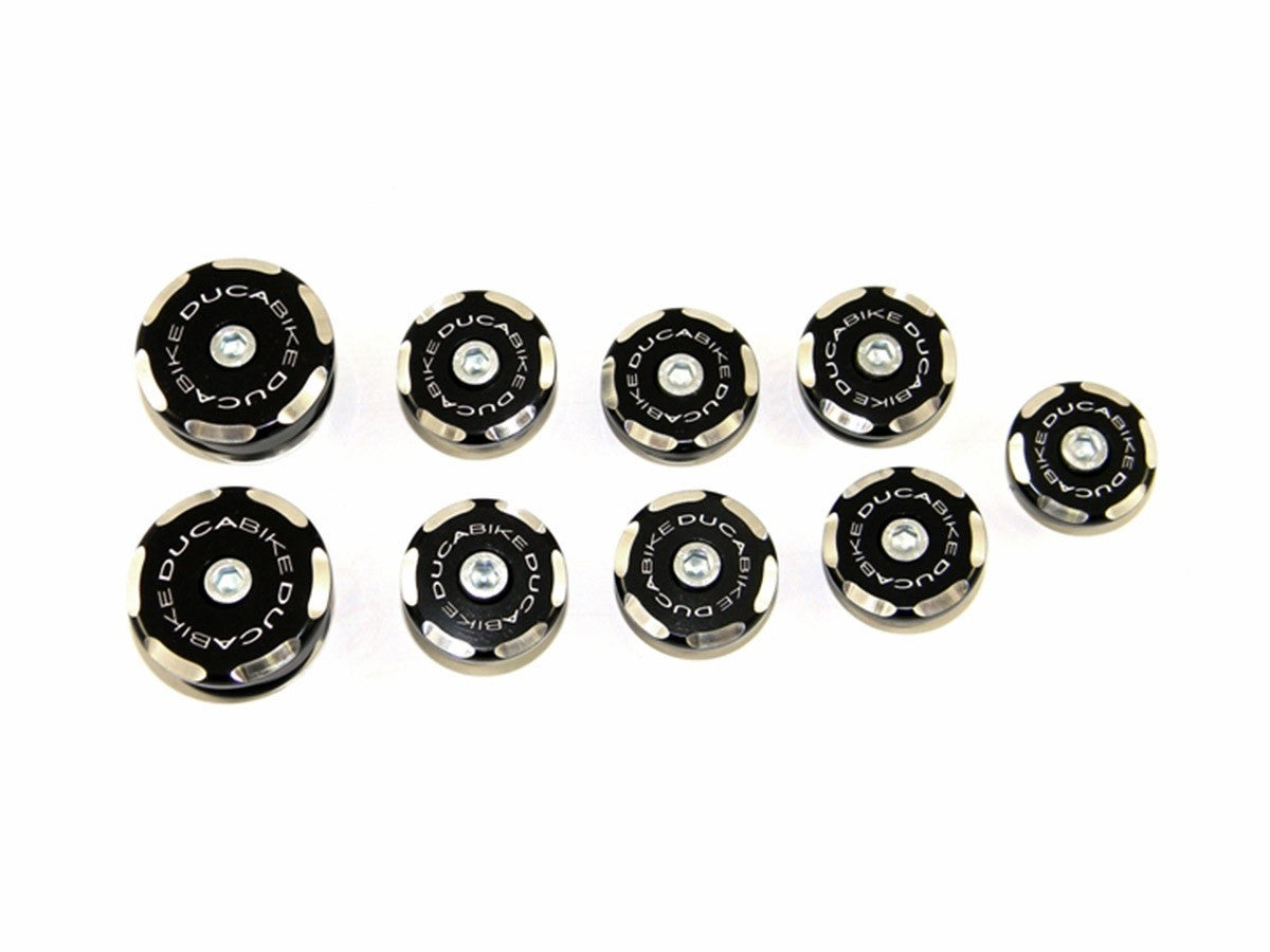 DBK Frame Caps Kit Ducati Streetfighter 2009-2015 - Adventure Parts