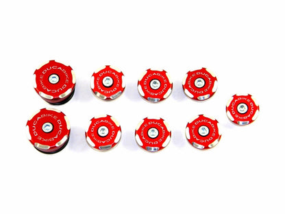 DBK Frame Caps Kit Ducati Streetfighter 2009-2015 - Adventure Parts