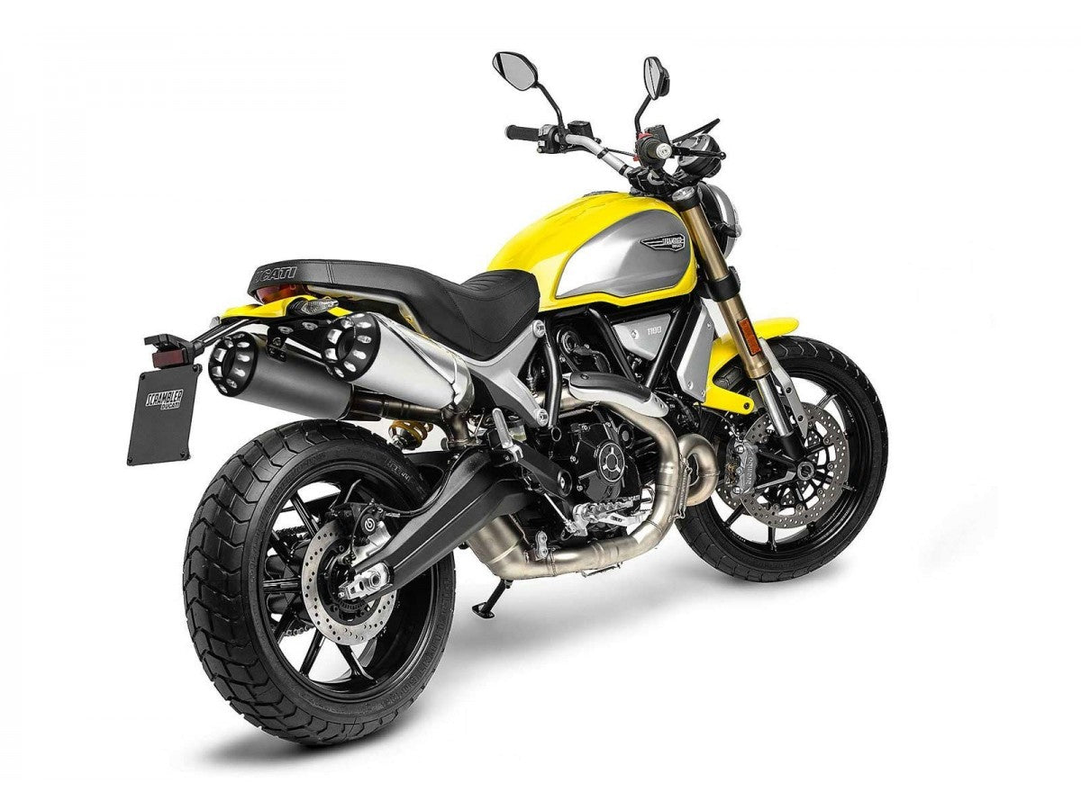 DBK Bottom Exhaust Ducati Scrambler 1100 2018-2019 - Adventure Parts